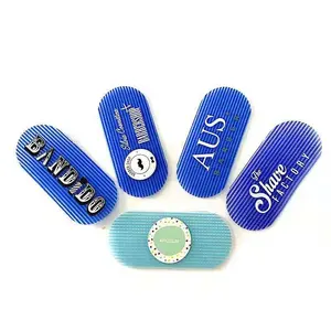 White Velcroes Hair Stickers Hair Holder Grips Grippers With Customized Logo