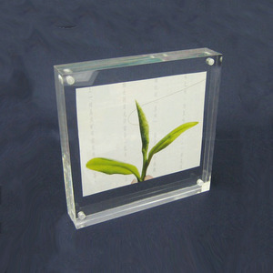Cao minh bạch Acrylic khối khung 4x4 Tabletop hình ảnh khung Acrylic từ khối vuông từ khung ảnh - Product Image 6