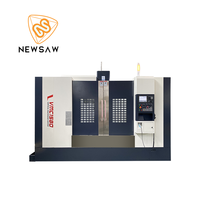 Centre d'usinage vertical CNC VMC1580 avec système de commande Mitsubishi, cône de broche BT50, capacité robuste, prix compétitif