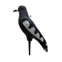 Décoration de jardin en plastique Forme d'oiseau Chasse Pie Leurre 314x143x424mm
