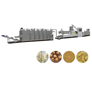 Protein Food Making Machine Soy Protein Food Production Line For Small Business Idea