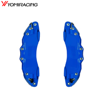 Cache-étrier de frein universel en métal de luxe pour voiture, accessoire extérieur pour modification automobile (grande, moyenne, petite taille)