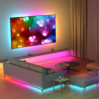 Tv éclairage de fond 12V numérique rgb Smart Ambient Light sync box 60leds/mwaterproof Strip pour l'éclairage ambiant