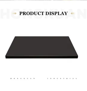 Factory Supply GRILL PIZZA STONE | Rectangular Pizza Stone For Oven Baking BBQ Grilling Black Glazed Cordierite Pizza Stone