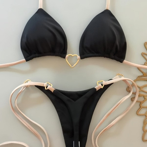 YY6524 Bikini de Dos Piezas con Top Triangular Estilo Brasileño para Verano - Product Image 4