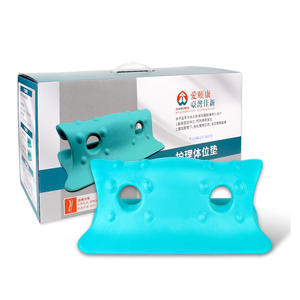 Colchoneta de Posicionamiento para Enfermería Aiwecare, Cojín Antiescaras de EVA para Pacientes Postrados en Cama, Forma Triangular, Verde - Product Image 1