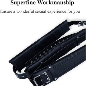New Arrival BDSM Pu Leather Split Leg Strap Erotic Open Leg Strap M Type <strong>Bondage</strong> Supplies Flirting Toys - Product Image 3