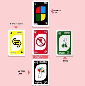 Adnuno Cổ Điển Cho Thẻ Trò Chơi Miễn Phí Vận Chuyển Nhiều Người Chơi Giản Dị Đảng Poker Hội Đồng Quản Trị Trò Chơi Làm bằng Giấy - Product Image 4