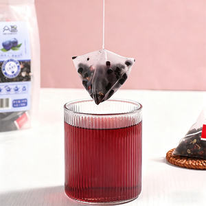 Arándanos Moras Black Goji Berries Infundido Sabor Té Triángulo Bolsitas de té Directo al por mayor Embalaje personalizable - Product Image 4