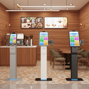 Terminal Punto de Venta (TPV) con Pantalla Táctil de 21.5 Pulgadas, Lector de Códigos de Barras NFC, Android 14, para Autoservicio y Pedidos sin Asistencia - Product Image 2