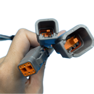 Maßgefertigte DTM DT Kabelkonfektion Kupferkern PVC 320mm JST 2 4 6 8 Pin Kabelbaum für ATV Dirt Bike Quad Go-Kart Motorrad - Product Image 2