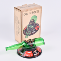 Drehen Sie das Flaschen trink spiel, Party-Roulette-Spiel mit Wahrheit oder Pflicht, Partys piele für Erwachsene für Gruppen