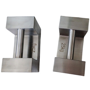 Pesa de calibración Veidt OIML F2 M1 de 5 kg con mango de bloqueo rectangular para balanza de 30 kg y 0.1 g, OIML M1 5k - Product Image 3