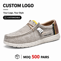 Mocassins pour homme en gros, chaussures personnalisées avec logo, style plage, service OEM ODM, chaussures pour homme directement de l'usine