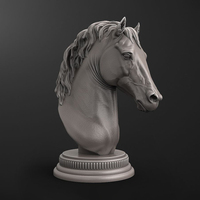 Servicio de Impresión 3D en Metal Personalizado, Tecnología SLM, Modelo de Caballo, Prototipado Rápido, Escultura Decorativa para el Hogar