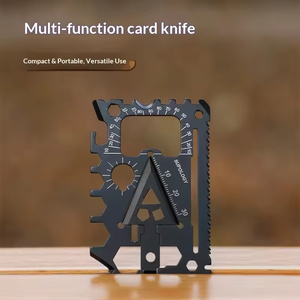 Carte multi-outils 18-en-1 en acier inoxydable renforcé pour l'aventure en pleine nature, système portable EDC avec ouvre-boîte pour la randonnée et le camping - Product Image 3