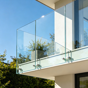 Bloque de Vidrio Flotado Transparente al por Mayor de 10 mm para Diseño de Barandillas de Balcón y Escaleras, Proveedor - Product Image 3