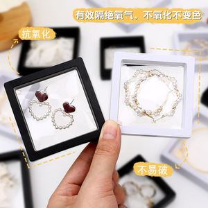 PVC Transparent Jewelry Storage Bag 12x8cm Sealable Durable For Earrings <b>Necklaces</b> Bracelets Packaging - Product Image 4