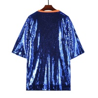 Baseball Gamesday Femmes Sequin Dress Shirt Jersey NOUVEAU pour les femmes