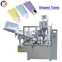 Machine de remplissage et de scellage entièrement automatique pour tubes souples, idéale pour l'emballage de crèmes cosmétiques, lotions et pâtes alimentaires