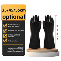 Gants de protection chimiques épais, résistants aux acides, aux alcalis, à la corrosion, à l'huile et à l'usure, de qualité supérieure