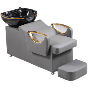Rofessional-Silla de peluquería con cama de agua especial, silla de champú para barbería - Product Image 6
