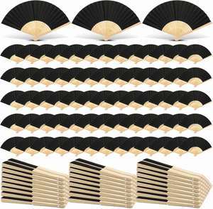 Japanese Hand Fan Elegant Bamboo Crafts Design for <b>Cooling</b> and Style - Product Image 1