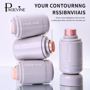 Resaltador universal superventas para rostro y cuerpo, resaltador <span class=keywords><strong>en</strong></span> <span class=keywords><strong>crema</strong></span> personalizable, maquillaje, logotipo personalizado - Product Image 2