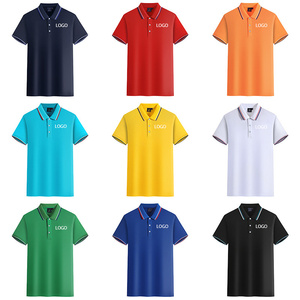 Camiseta Polo de Algodón para Hombre, Transpirable, de Secado Rápido, Manga Corta, Ajuste Cómodo, Logotipo Personalizado, OEM, Marca Privada, Venta al Por Mayor, Pedidos al Por Mayor - Product Image 1
