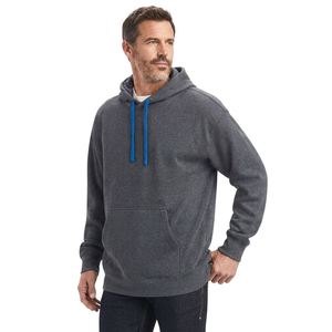 Custom Oversized Men's Hoodies Street Style Print <b>Sweatshirt</b> Pullover XS Bulk Wholesale Plain Blank Winter Thermal Hoodies - Product Image 1