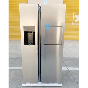 Réfrigérateur à glace automatique à double <span class=keywords><strong>porte</strong></span> Machine intégrée Réfrigérateur domestique de grande capacité refroidi par air sans givre - Product Image 2
