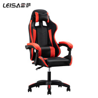 Chaise de jeu à dossier à mémoire de forme, siège de course ergonomique, accoudoir réglable, Support de cou, chaise de bureau à domicile, vente en gros