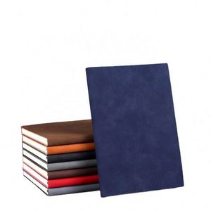 Classic Customized Engraved <b>A5</b> Hardcover <b>Notepad</b> with Leather Cover Personalized Gift Supplies 80 Sheets - Product Image 2