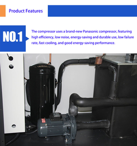 工業用循環式チラー 220V 2.6KW R410A冷媒 サンヨー コープランドコンプレッサー - Product Image 3