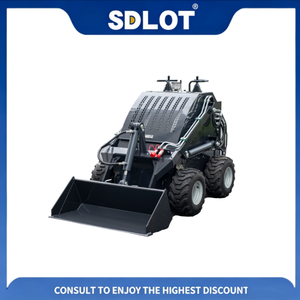 Mini-chargeuse compacte SDLOT à faible consommation de carburant, moteur diesel Kubota, CE EURO5, <span class=keywords><strong>scarificateur</strong></span> hydraulique pour le traitement du sol en serre - Product Image 6