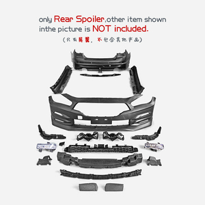 Aileron arrière de type Nismo pour Infiniti Q50 V37, matériau PP - Product Image 5