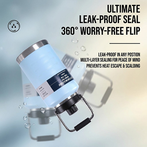 Bottiglie d'Acqua di Grande Capacità 50oz 67oz con Incisione Laser Personalizzata, Thermos in Acciaio Inox, Facili da Trasportare, Bottiglie per Campeggio - Product Image 6