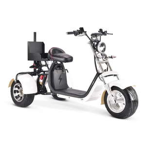 Triciclo con soporte de golf Lder 6,78 "eSign 3 ruedas Citycocasusectric Adulto Eléctrico CE Personalizado 60V 10 pulgadas Carga abierta> 1000W - Product Image 1