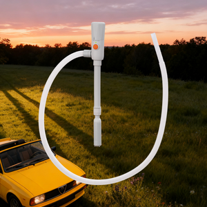 Electric Fuel Transfer Pump Adjustable Intake Pipe 3.8 GPM Battery <b>Powered</b> Leak-proof Portable Gas Can Pump for Diesel Gasoline - Product Image 5