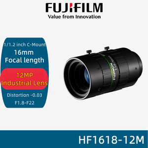 Fujinon HF818-12M 12MP 2/3 ''1.8mm F1.4-F16 cố định độ dài tiêu cự của nhãn hiệu Iris C-Mount ống kính quang học công nghiệp Ống Kính Fisheye - Product Image 3