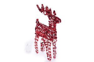 Wholesale Treesmas Modern Christmas Ornament Gift Set Plastic/Metal <b>Reindeer</b> Indoor/<b>Outdoor</b> Decoration for Tree - Product Image 4