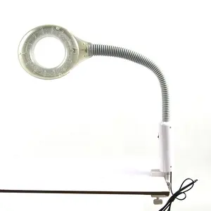 Lámpara de aumento LED Flexible con clip para escritorio