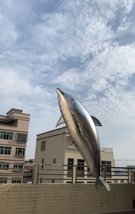 Inflatable <strong>Dolphins</strong> Balloon Drone Remote Control Advertising <strong>Dolphins</strong> <strong>Flying</strong> Balloon Show - Product Image 6