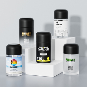 Tùy Chỉnh Mùi Bằng Chứng Jar 5 50 70 110 150 220 Ml Kín Stash Lọ Thủy Tinh Con Bằng Chứng Hoa Jar Container Với Cap - Product Image 1