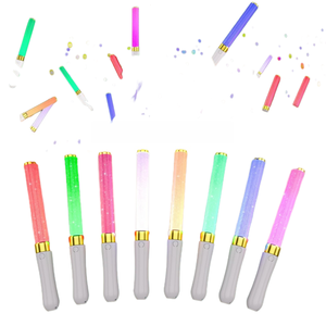 2026 Customized Logo Glow LED Flashing Stick 15 Color Changing <b>Light</b>-Up Penlights for Graduation Valentine's Day Parties - Product Image 1