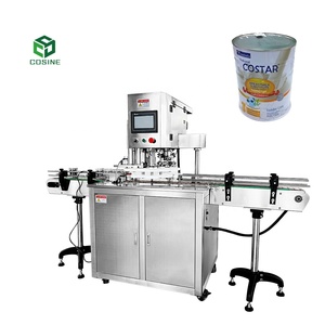 automatic paper tube can seamer paper composite can sealing machine