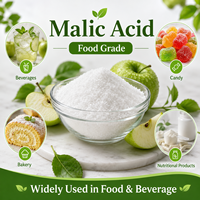 Meilleur prix, marque WMK, acide malique DL de qualité alimentaire pure à 99%, poudre CAS 6915-15-7