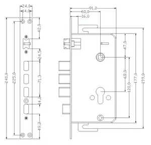 2024 Smart TTlock Wifi Cerradura de puerta con huella dactilar Reconocimiento facial 3D Seguridad para el hogar Cerradura de puerta electrónica Cerradura inteligente completamente automática