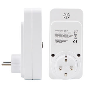 Neuer Digitaler Stromzähler mit LCD-Anzeige, Wattmeter-Steckdose zur Überwachung von Wattzahl und kWh-Verbrauch, EU/FR/US/UK/AU/BR-Stecker, Stromverbrauchsmesser - Product Image 3