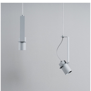 Luminaire suspendu minimaliste moderne à LED E26, tête unique, noir, commande tactile, pour la maison, le couloir, le restaurant - Product Image 4